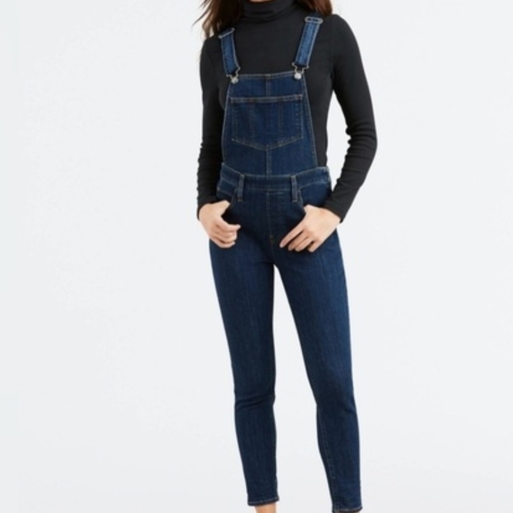Levi's Dark Blue Women's Jeans Overalls size 26